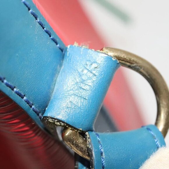 LOUIS VUITTON Epi Toriko Color Noe Bag Red Blue Green M44084 LV Auth 119123 - Picture 10 of 16